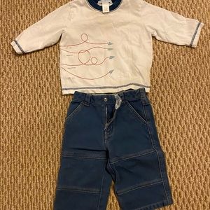 Janie and Jack Outfit 6-12 Months